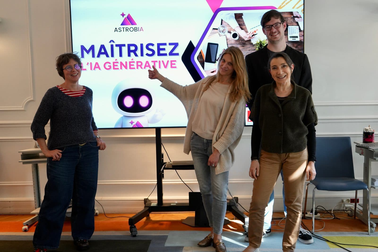 Copilot adopté à l'Association Dentaire Française, consulting et formation pour ses équipes — photo de la mission